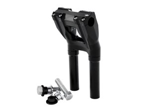 Kraus Moto 10in. Kickback x 1-1/8in. Clamp Isolated Riser Kit – Black. Fits 1-1/8in. Handlebar Kraus Moto 10in. Kickback x 1-1/8in. Clamp Isolated Riser Kit – Black. Fits 1-1/8in. Handlebar