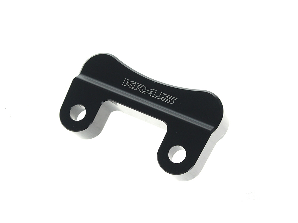 Kraus Moto Raptor Pullback Plate – Black. Fits Softail 1984-2017, Dyna 1991-2017, Sportster 1986-2021 & FXR 1982-1994