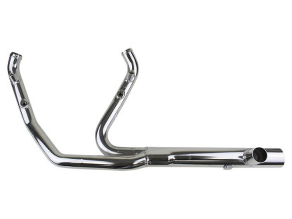 Khrome Werks Hide-Away Performance Headers with 2.5in. Collector – Chrome. Fits Touring 2017up.