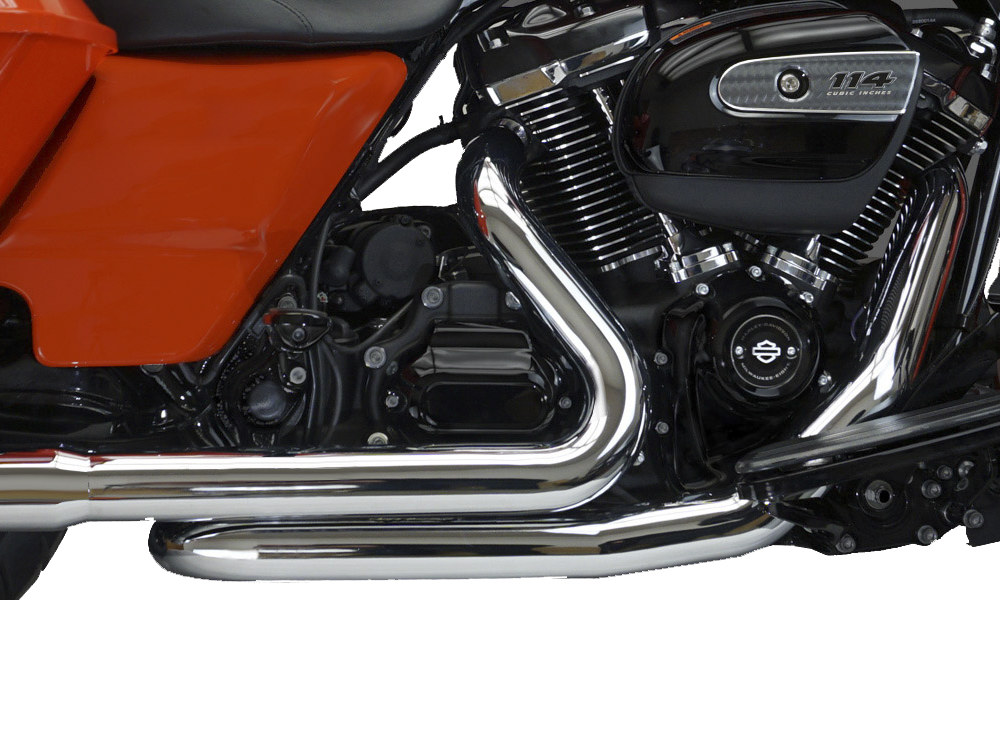 Khrome Werks Right Side Tuck & Under Headers – Chrome. Fits Touring 2017up.