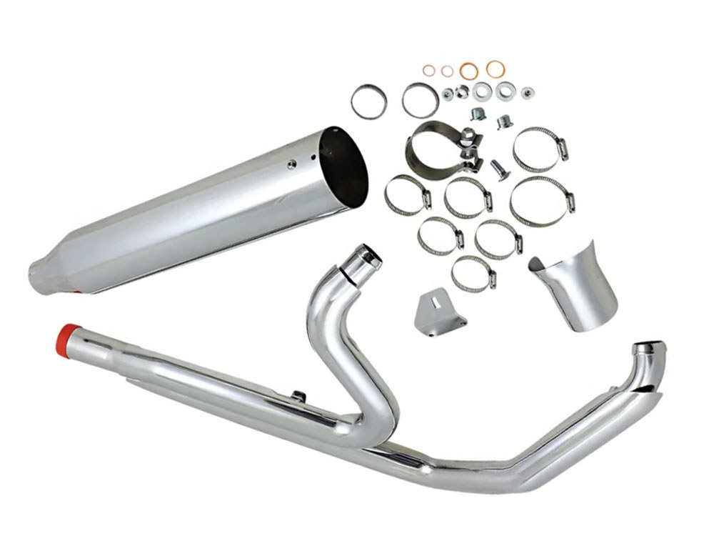 Khrome Werks Outlaw 2-into-1 Exhaust – Chrome. Fits Touring 2017up