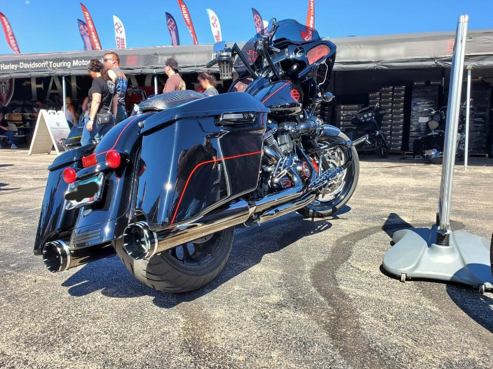 Exhaust; FLH%2717up 4.5