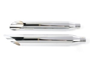 Khrome Werks 3in. HP-Plus Slash Cut Slip-On Mufflers – Chrome. Fits Softail Deuce 2007 & Fat Boy 2007-2017. Khrome Werks 3in. HP-Plus Slash Cut Slip-On Mufflers – Chrome. Fits Softail Deuce 2007 & Fat Boy 2007-2017.