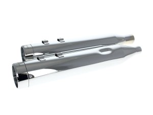 Khrome Werks 4-1/2in. Klassic Slip-On Mufflers – Chrome with Chrome End Caps. Fits Touring 2017up. Khrome Werks 4-1/2in. Klassic Slip-On Mufflers – Chrome with Chrome End Caps. Fits Touring 2017up.
