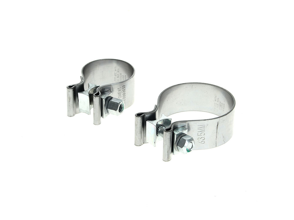 Khrome Werks Exhaust Clamps. Muffler to Header. Fits Touring 2017up