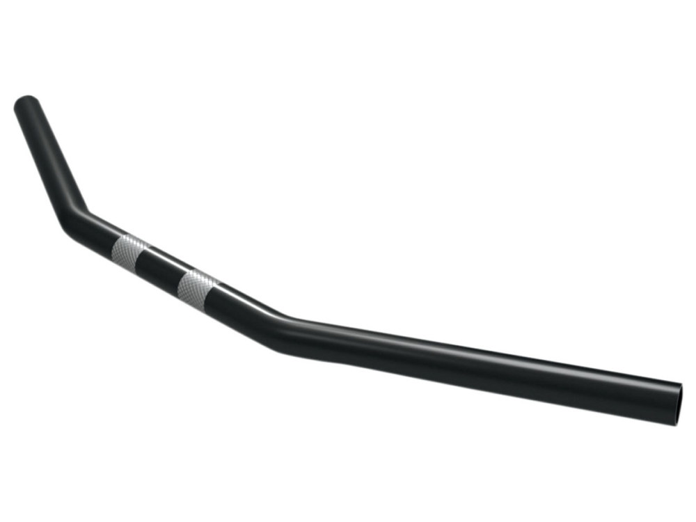 Khrome Werks 27in. wide x 1in. Flat Drag Bar Handlebar – Black. 