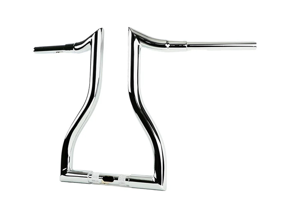 LA Choppers 16in. x 1-1/2in. Hammerhead Handlebar – Chrome. Fits Road Glide 2015-2023 & Road King Special 2017up