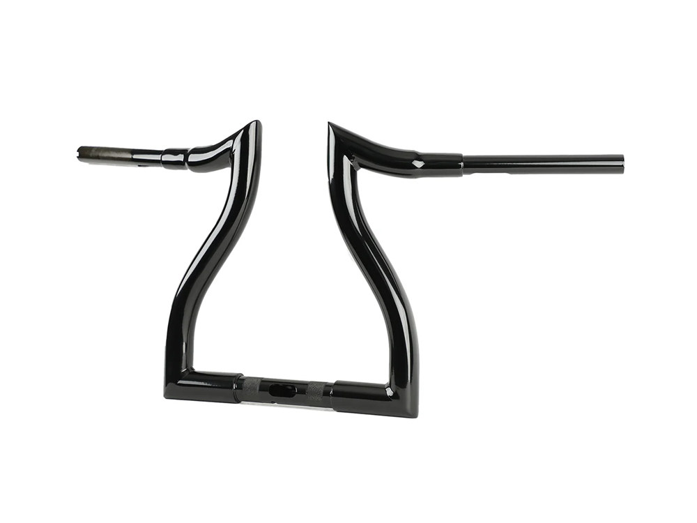 LA Choppers 12in. x 1-1/2in. Hammerhead Handlebar – Gloss Black. Fits Road Glide 2015-2023 & Road King Special 2017up