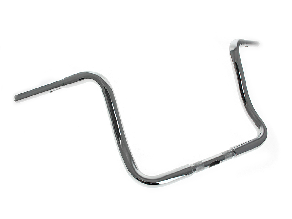 LA Choppers 12-1/2in. x 1-1/4in. Bagger Ape Handlebar – Chrome. Fits Ultra Models 1996-2024 and Street Glide 1996-2023