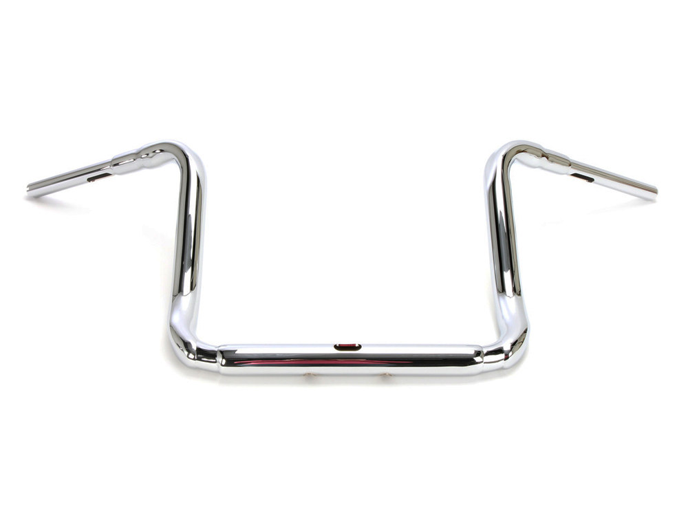LA Choppers 12in. x 1-1/2in. Grande Traditional Ape Handlebar – Chrome. Fits Ultra Models 2014up and Street Glide 2014-2023