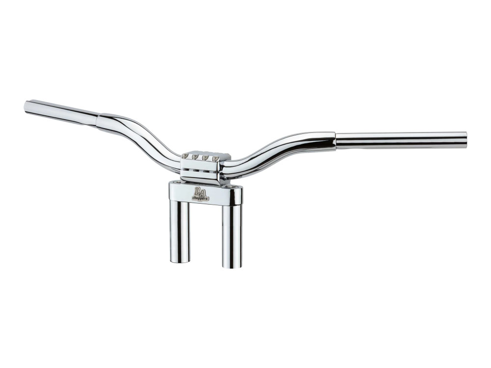 LA Choppers 8in. x 1-1/4in. Straight Kage Fighter Handlebar – Chrome.
