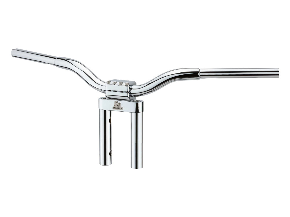 LA Choppers 10in. x 1-1/4in. Straight Kage Fighter Handlebar – Chrome.