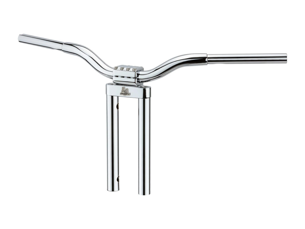 LA Choppers 14in. x 1-1/4in. Straight Kage Fighter Handlebar – Chrome.