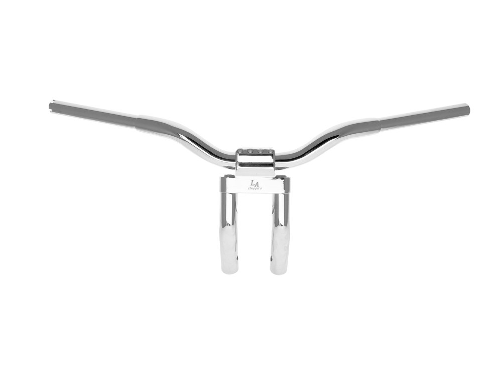 LA Choppers 9in. x 1-1/4in. Pullback Kage Fighter Handlebar – Chrome.