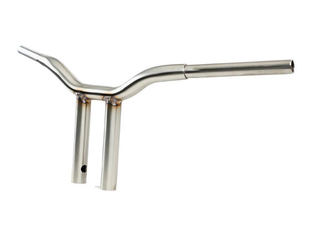 LA Choppers 14in. x 1-1/4in. Straight One Piece Kage Fighter Handlebar – Stainless.