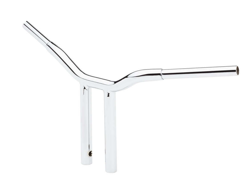 LA Choppers 12in. x 1-1/4in. Straight One Piece Kage Fighter Handlebar – Chrome.