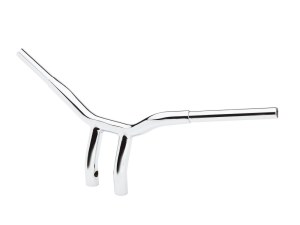 LA Choppers 8in. x 1-1/4in. Pullback One Piece Kage Fighter Handlebar – Chrome. LA Choppers 8in. x 1-1/4in. Pullback One Piece Kage Fighter Handlebar – Chrome.
