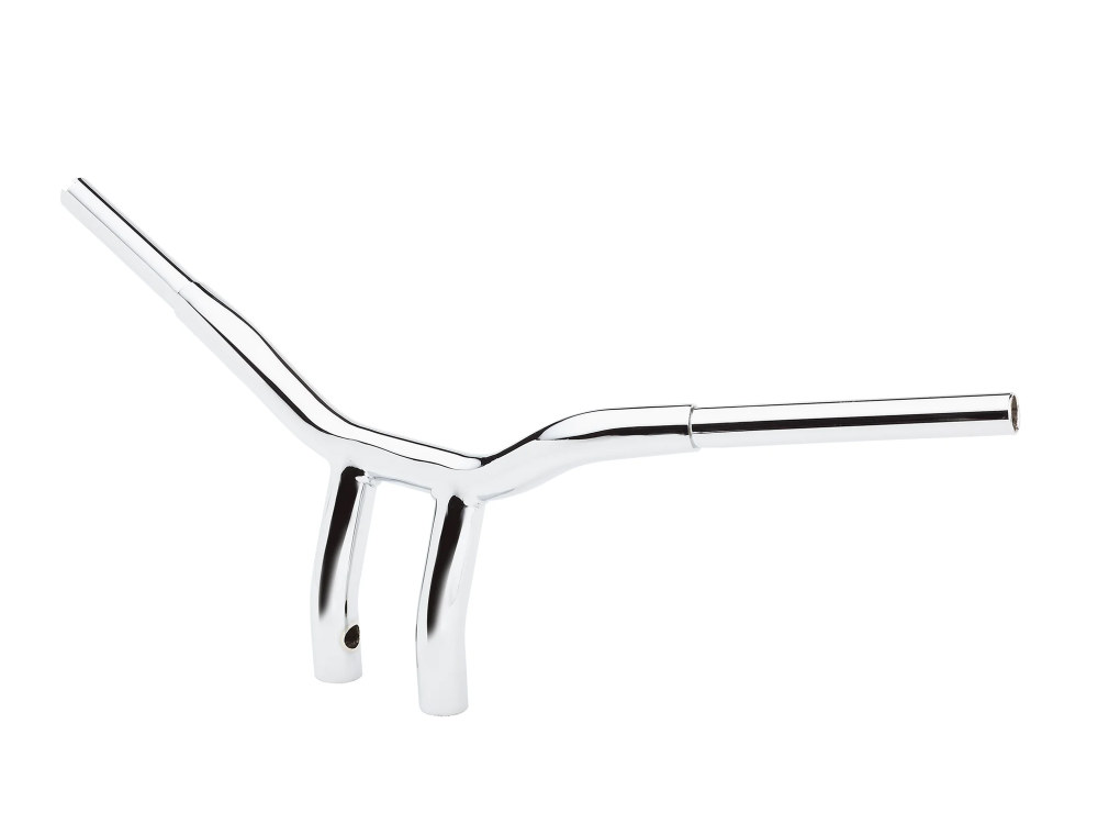 LA Choppers 8in. x 1-1/4in. Pullback One Piece Kage Fighter Handlebar – Chrome.