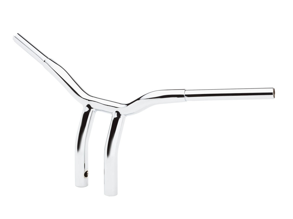LA Choppers 12in. x 1-1/4in. Pullback One Piece Kage Fighter Handlebar – Chrome.