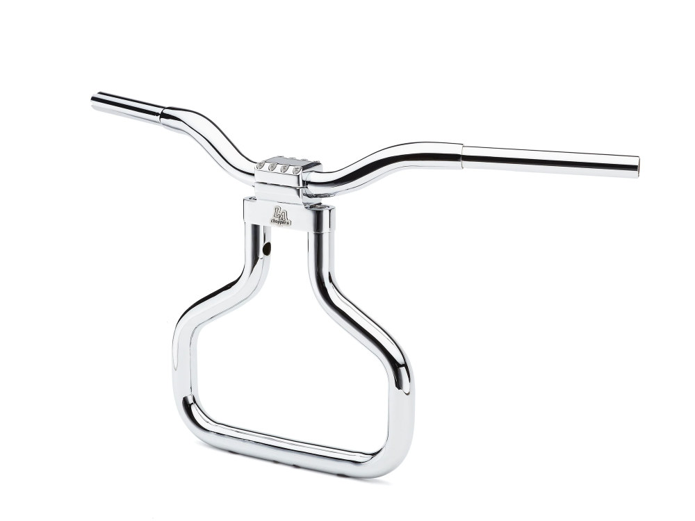 LA Choppers 14in. x 1-1/4in. Straight Kage Fighter Handlebar – Chrome. Fits Road Glide 2015-2023