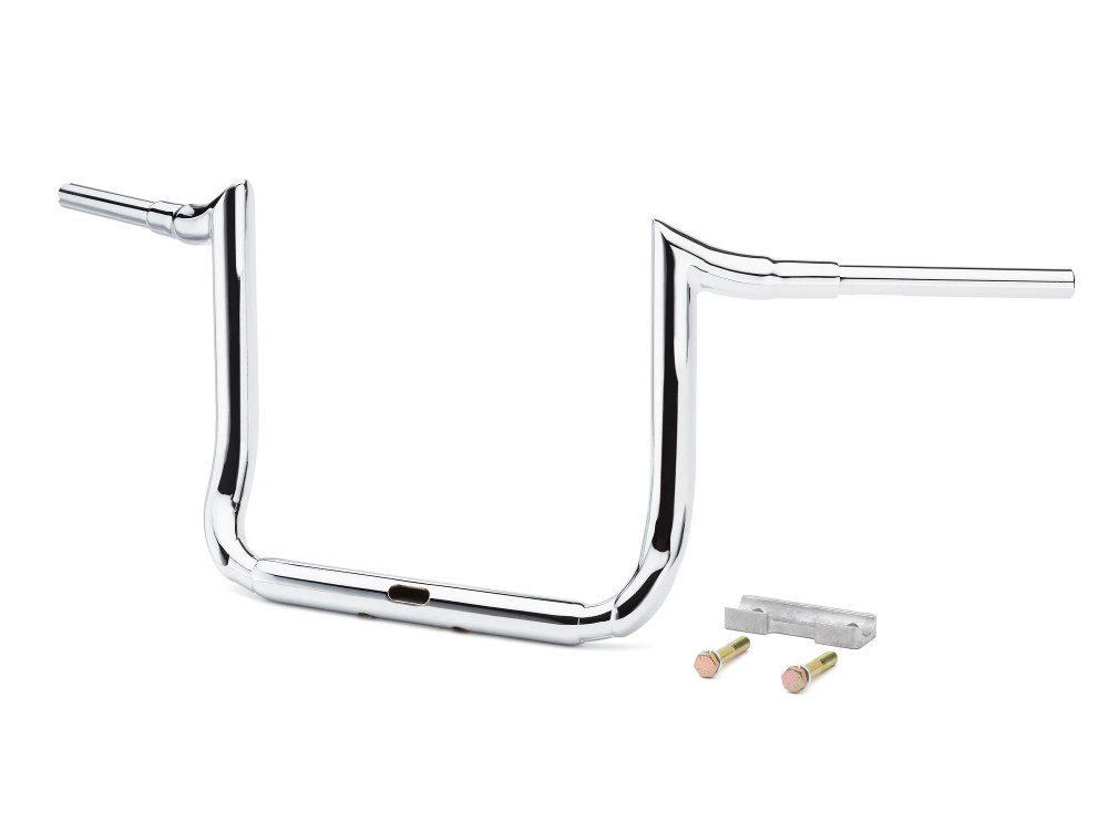 LA Choppers 14in. x 1-1/2in. Grande Prime Ape Handlebar – Chrome. Fits Ultra Models 2014up and Street Glide 2014-2023