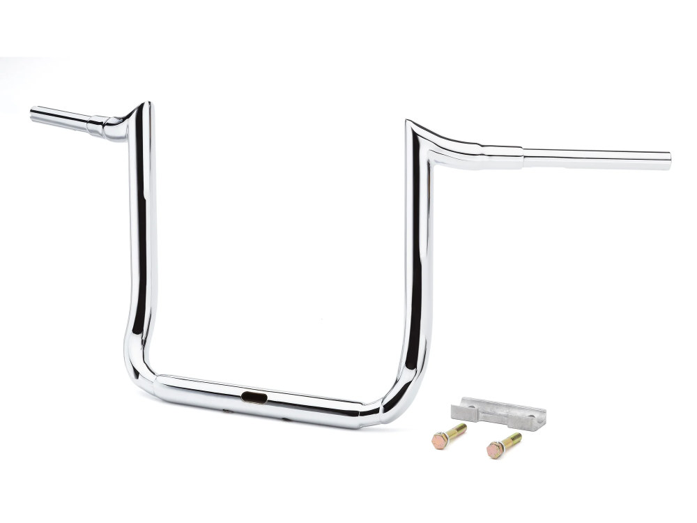LA Choppers 16in. x 1-1/2in. Grande Prime Ape Handlebar – Chrome. Fits Ultra Models 2014up and Street Glide 2014-2023