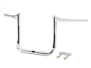 LA Choppers 16in. x 1-1/2in. Grande Prime Ape Handlebar – Chrome. Fits Ultra Models 2014up and Street Glide 2014-2023 LA Choppers 16in. x 1-1/2in. Grande Prime Ape Handlebar – Chrome. Fits Ultra Models 2014up and Street Glide 2014-2023