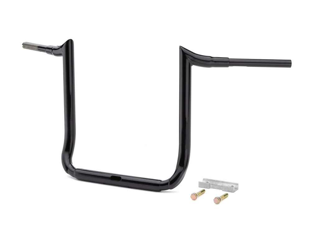 LA Choppers 16in. x 1-1/2in. Grande Prime Ape Handlebar – Gloss Black. Fits Ultra Models 2014up and Street Glide 2014-2023