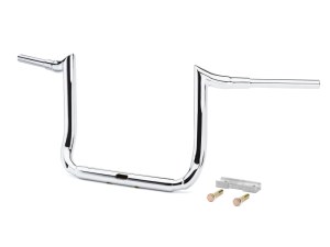 LA Choppers 12in. x 1-1/2in. Grande Prime Ape Handlebar – Chrome. Fits Ultra Models 2014up and Street Glide 2014-2023 LA Choppers 12in. x 1-1/2in. Grande Prime Ape Handlebar – Chrome. Fits Ultra Models 2014up and Street Glide 2014-2023