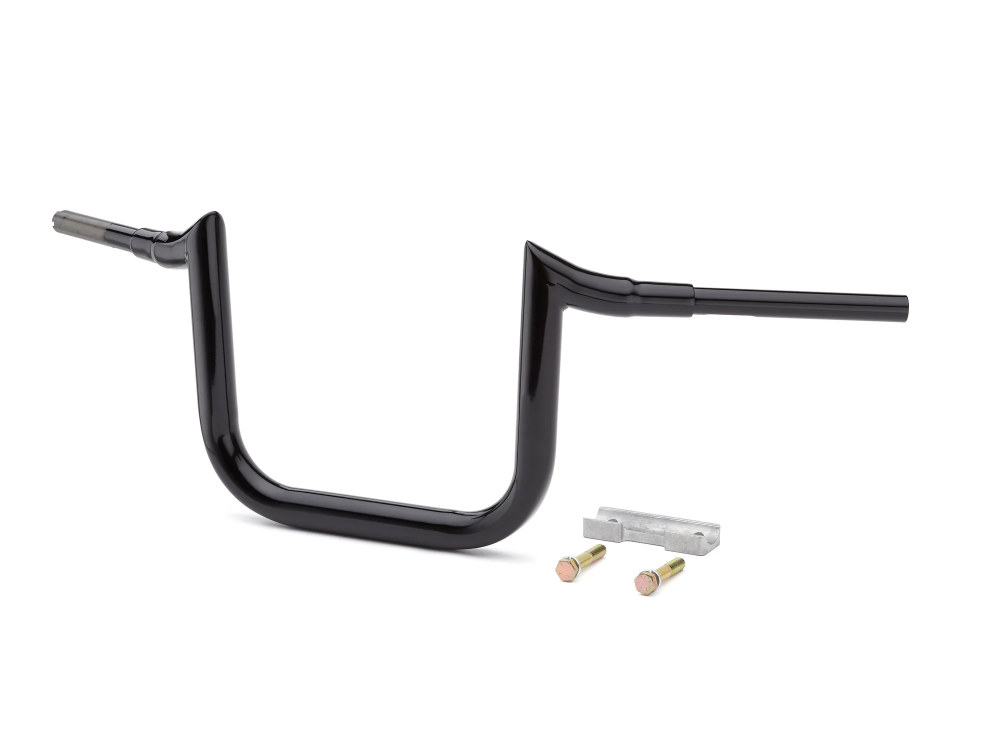 LA Choppers 10in. x 1-1/2in. Grande Prime Ape Handlebar – Gloss Black. Fits Road Glide 2015-2023 & Road King Special 2017up