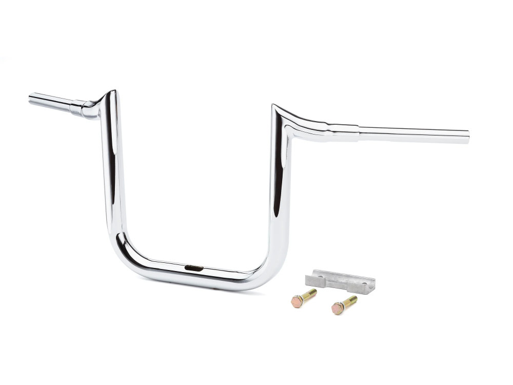 LA Choppers 12in. x 1-1/2in. Grande Prime Ape Handlebar – Chrome. Fits Road Glide 2015-2023 & Road King Special 2017up