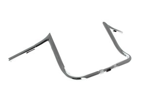 LA Choppers 13in. x 1-1/4in. Prime Ape Hooked Handlebar – Chrome. Fits Ultra Models 1996-2024 and Street Glide 1996-2023 LA Choppers 13in. x 1-1/4in. Prime Ape Hooked Handlebar – Chrome. Fits Ultra Models 1996-2024 and Street Glide 1996-2023