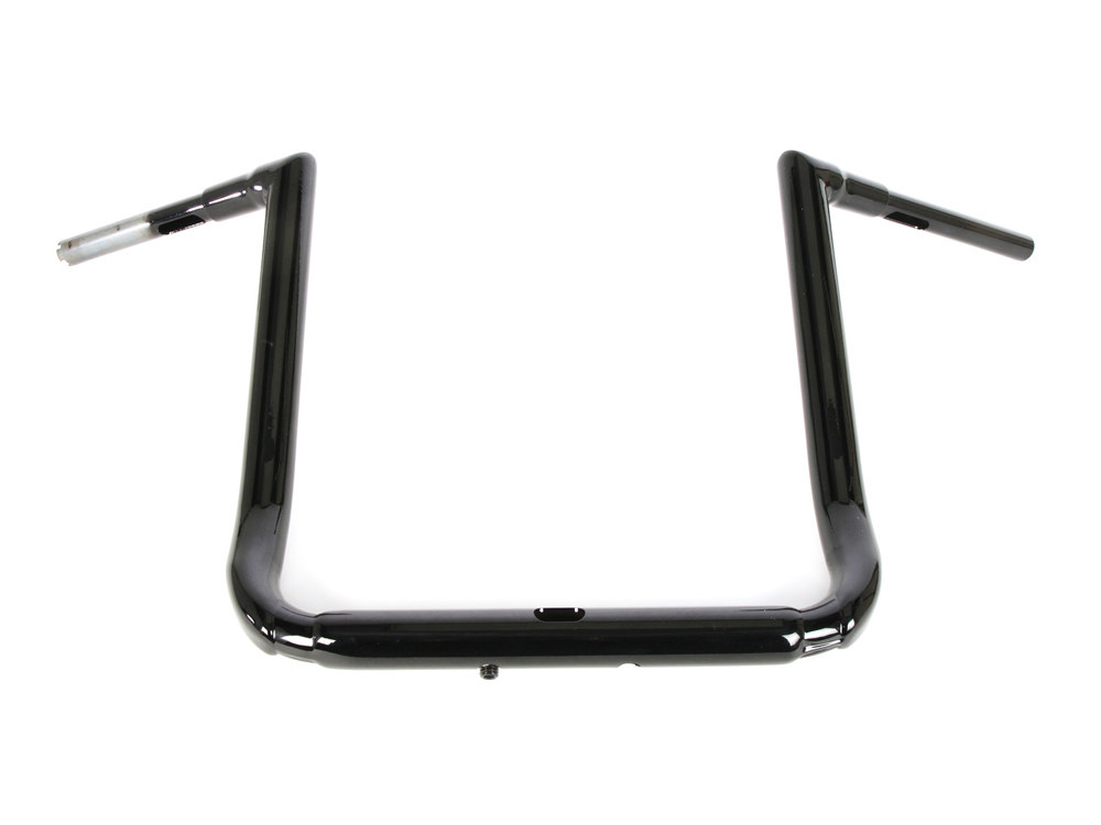 LA Choppers 16in. x 1-1/2in. Grande Twin Peaks Handlebar – Gloss Black. Fits Ultra Models 2014up and Street Glide 2014-2023