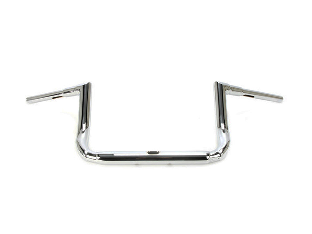 LA Choppers 10in. x 1-1/2in. Grande Twin Peaks Handlebar – Chrome. Fits Ultra Models 2014up and Street Glide 2014-2023
