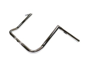 LA Choppers 14in. x 1-1/4in. Twin Peaks Handlebar – Chrome. Fits Ultra Models 1996-2024 and Street Glide 1996-2023 LA Choppers 14in. x 1-1/4in. Twin Peaks Handlebar – Chrome. Fits Ultra Models 1996-2024 and Street Glide 1996-2023