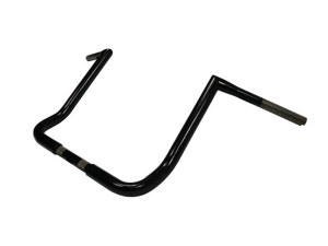 LA Choppers 14in. x 1-1/4in. Twin Peaks Handlebar – Gloss Black. Fits Ultra Models 1996-2024 and Street Glide 1996-2023 LA Choppers 14in. x 1-1/4in. Twin Peaks Handlebar – Gloss Black. Fits Ultra Models 1996-2024 and Street Glide 1996-2023