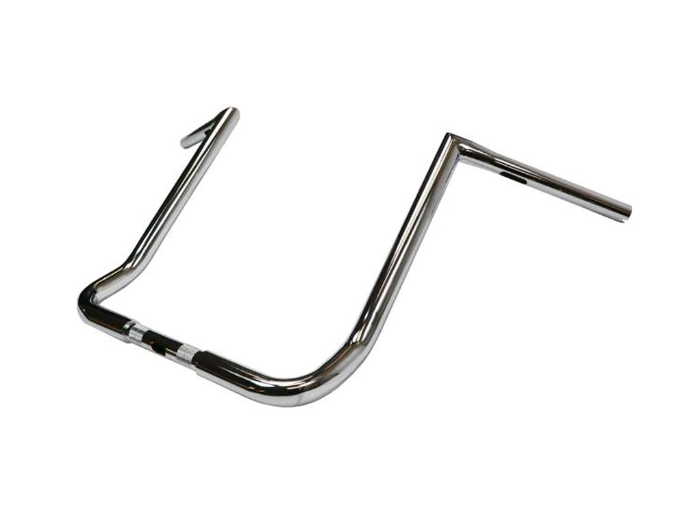 LA Choppers 16in. x 1-1/4in. Twin Peaks Handlebar – Chrome. Fits Ultra Models 1996-2024 and Street Glide 1996-2023