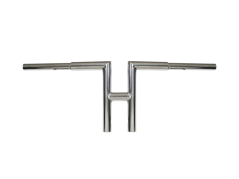 LA Choppers 10in. x 1-1/4in. Miter T-Bar Handlebar – Chrome.