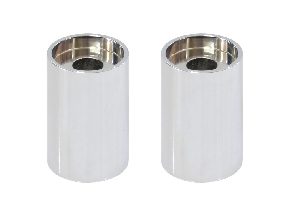 LA Choppers 2in. Tall x 1.25in. Thick Riser Spacers – Chrome.