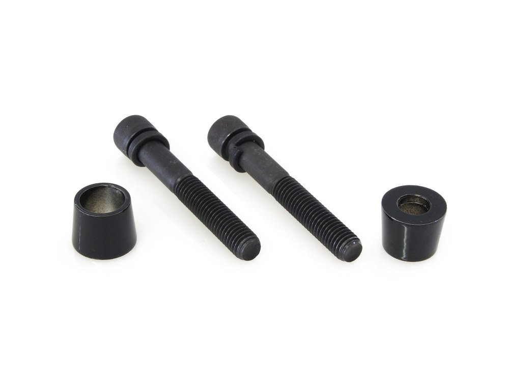 LA Choppers Socket Head 1/2-13 x 3in. Riser Bolt & Cone Kit – Gloss Black