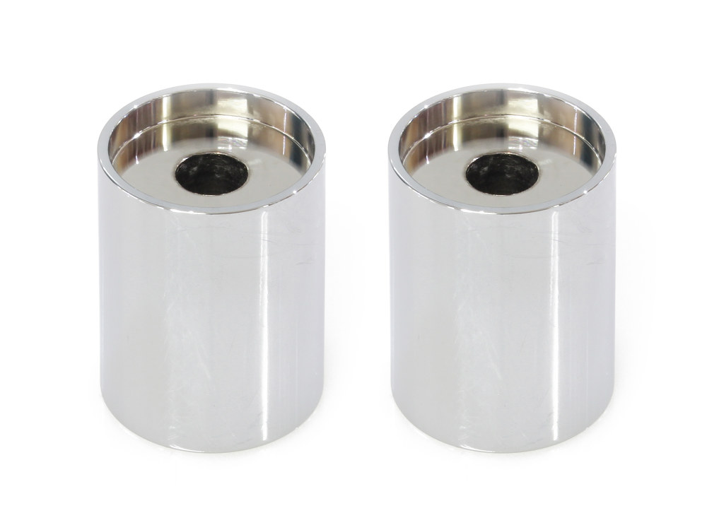 LA Choppers 2in. Tall x 1.5in. Thick Riser Spacers – Chrome.