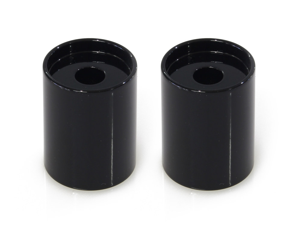LA Choppers 2in. Tall x 1.5in. Thick Riser Spacers – Gloss Black.