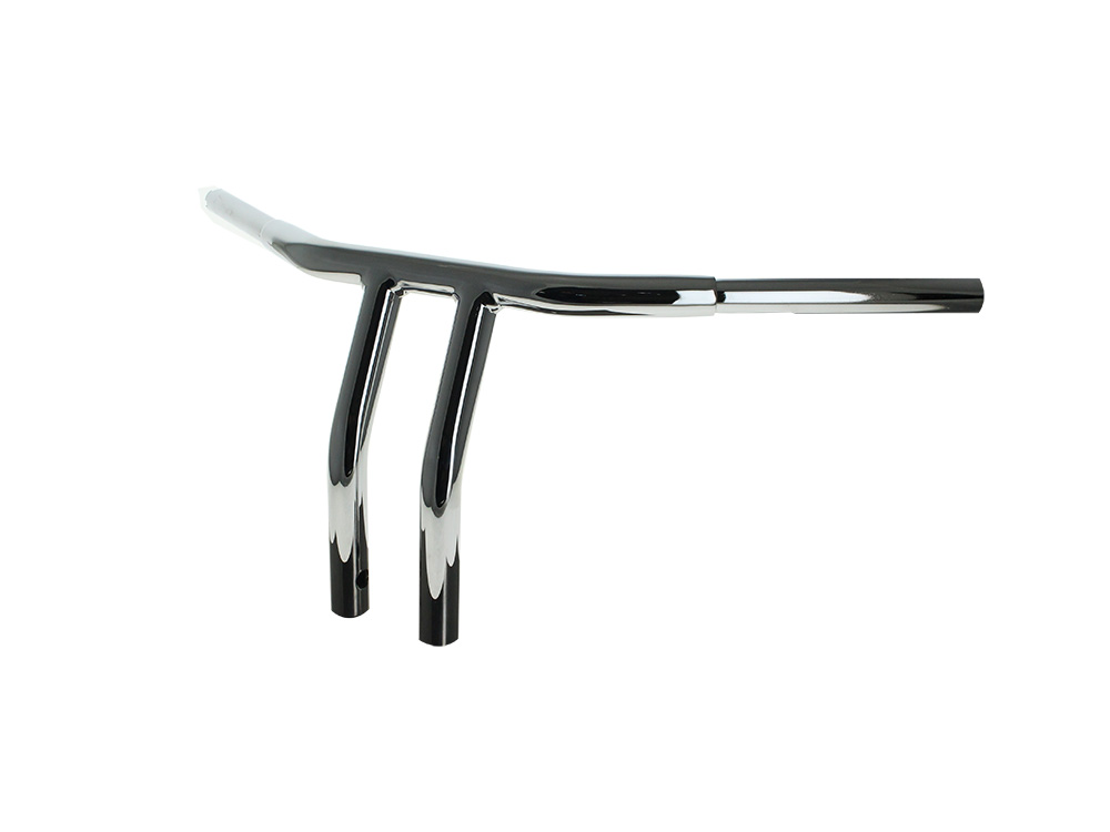 LA Choppers 10in. x 1-1/4in. Drag T-Bar Handlebar – Chrome