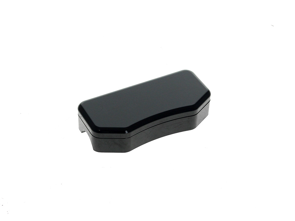 LA Choppers Smooth Handlebar Top Clamp with Hidden Bolts – Gloss Black