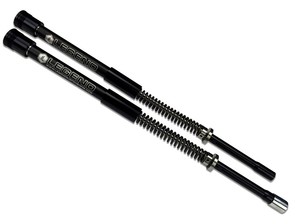 LEGEND SUSPENSION AXEO Front End Suspension. Fits Softail 2018up with 49mm Forks Tubes.