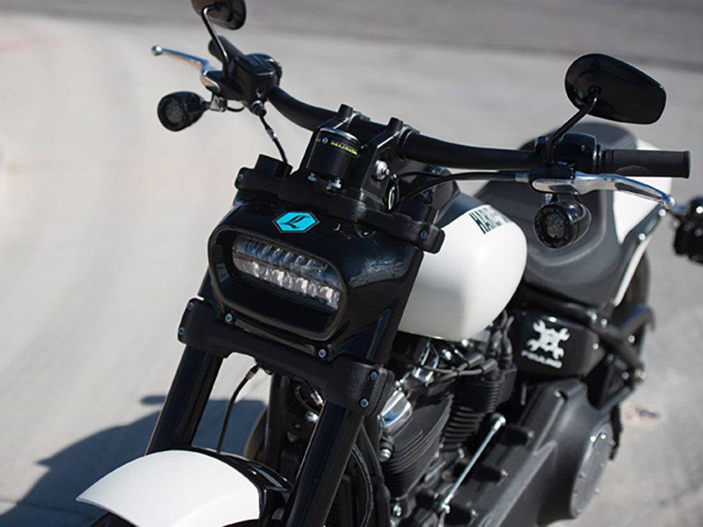 LEGEND SUSPENSION AXEO Front End Suspension. Fits Low Rider S 2020up & Fat Bob 2018-2024 with OEM Inverted Front End