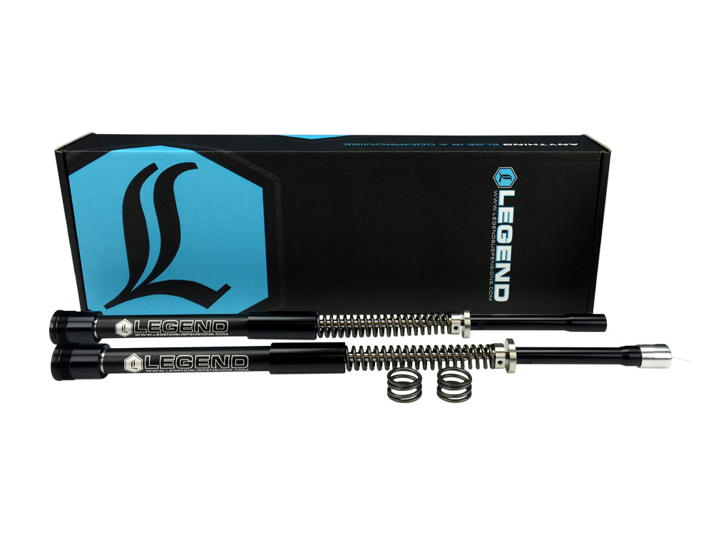 LEGEND SUSPENSION AXEO Front End Suspension +2in. Ride Height. Fits Dyna 2006-2017.