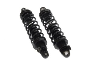 LEGEND SUSPENSION REVO-A Series, 12in. Adjustable Heavy Duty Spring Rate Rear Shock Absorbers – Black. Fits Touring 1999up. LEGEND SUSPENSION REVO-A Series, 12in. Adjustable Heavy Duty Spring Rate Rear Shock Absorbers – Black. Fits Touring 1999up.