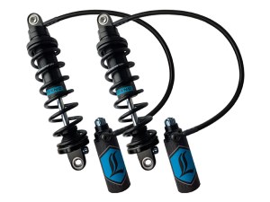 LEGEND SUSPENSION Revo ARC Remote Reservoir Suspension. 13in. Adjustable Rear Shock Absorbers – Black. Fits Touring 2014upNote: 14? Revo-ARC is not compatible with 2023/2024 CVO Road Glide, CVO Road Glide ST, and CVO Street Glide LEGEND SUSPENSION Revo ARC Remote Reservoir Suspension. 13in. Adjustable Rear Shock Absorbers – Black. Fits Touring 2014upNote: 14? Revo-ARC is not compatible with 2023/2024 CVO Road Glide, CVO Road Glide ST, and CVO Street Glide