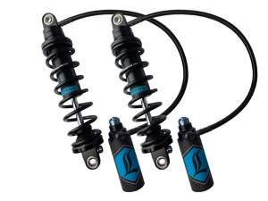 LEGEND SUSPENSION Revo ARC Remote Reservoir Suspension. 13in. Adjustable, Heavy Duty Spring Rate, Rear Shock Absorbers – Black. Fits Touring 2014up.Note: 14? Revo-ARC is not compatible with 2023/2024 CVO Road Glide, CVO Road Glide ST, and CVO Street Glide LEGEND SUSPENSION Revo ARC Remote Reservoir Suspension. 13in. Adjustable, Heavy Duty Spring Rate, Rear Shock Absorbers – Black. Fits Touring 2014up.Note: 14? Revo-ARC is not compatible with 2023/2024 CVO Road Glide, CVO Road Glide ST, and CVO Street Glide